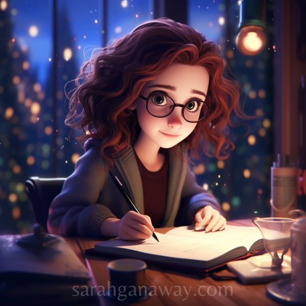 Top 10 Reasons To Journal : Girl Writing Header Image